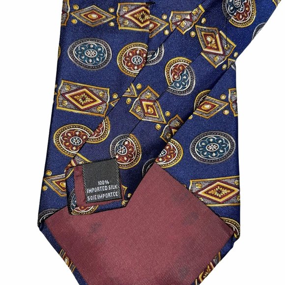 Christian Dior Cravate 1990's Vintage Emblem Tie - Picture 10 of 11